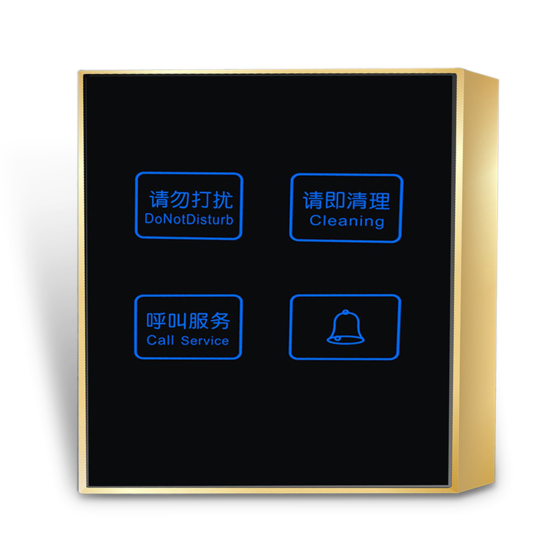 酒店觸摸開關(guān)面板-金晶系列